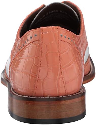 Stacy Adams Men's Fabriano Cap Toe Oxford, Green Aqua and White, 7.5 Medium US | Image 2