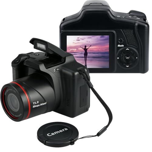 Acuvar 16MP Digital SLR Camera, CMOS Sensor, 2.4" LCD, 16X Zoom