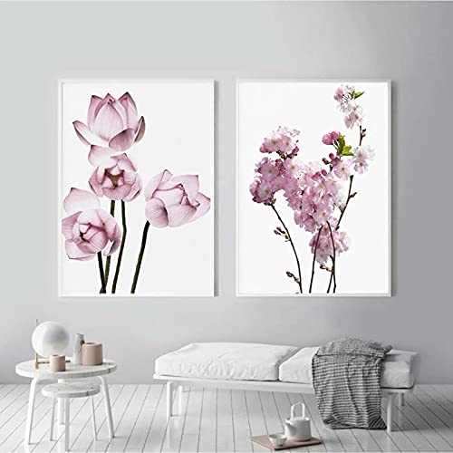 Peinture fleur scandinave pour transformer votre maison en un havre de paix et de nature moderne