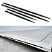 Body Side Trim 4PCS Door Protector Bright Auto Exterior Easy To Install No Damage Adhesive Car Accessories For Enhanced