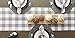 DII Buffalo Check Collection, Classic Farmhouse Table Runner, 14x108, Gray & White