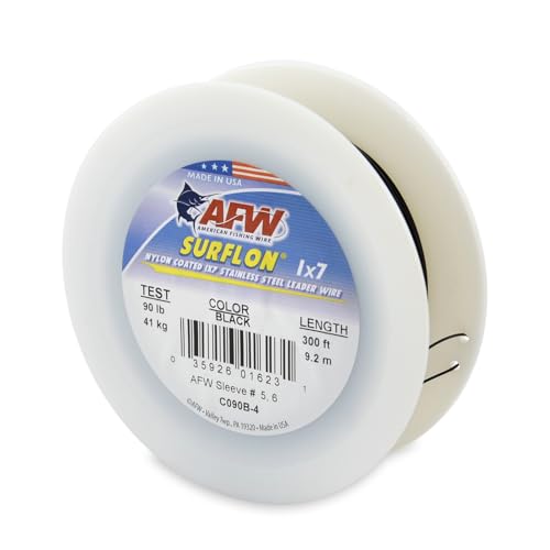 Image of American Fishing Wire Surflon Nylon Coated 1x7 Stainless Steel Leader Wire