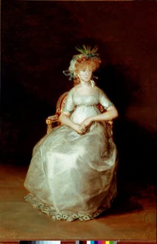 Imagen de lienzo de la Condesa de Chinchon de Goya ideal para inspirar tu despacho y oficina
