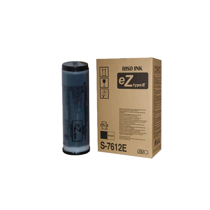 RISO Ink Black F-Type, Z-Type, EZ-Type (S-8113E) (alt: S-6930E, S-7612E, S