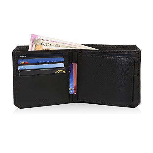 Cross Leather Wallets For Men Latest Gents Purse With Card Holder Compartment, Giftsfor Men -Black 3 41a9pTRF2jL