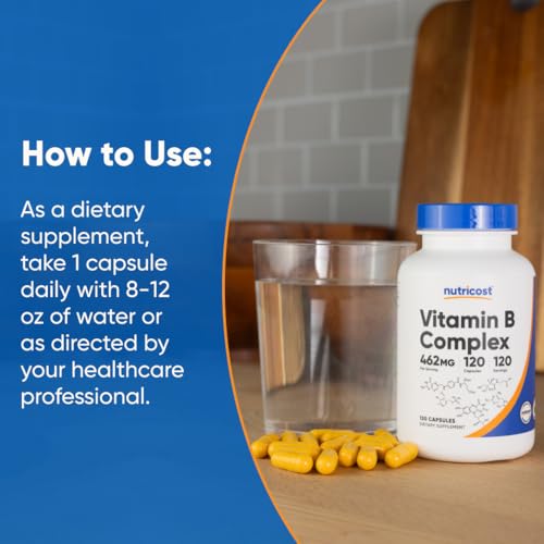Nutricost High Potency Vitamin B Complex - Image 6