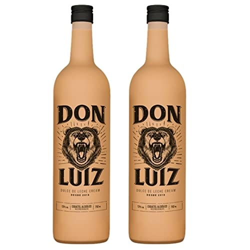 Licor De Doce De Leite Don Luiz 750ml - Dulce De Leche Cream - Kit 2 Licor De Doce De Leite Don Luiz 750ml - Dulce De Leche Cream - Kit 2