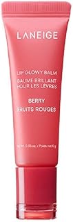 LANEIGE Lip Glowy Balm Berry Sheer Tinted Lip Moisturizer with Shea Butter, for Hydrating Shine & Soft Lips
