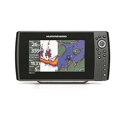3 pulsanti programmabili Humminbird 409920-1 HELIX 9 Sonar GPS Fishfinder