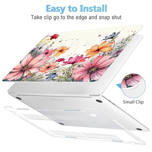 Funda para MacBook Pro 16 A2141 de plástico rígido con protector y teclado 3