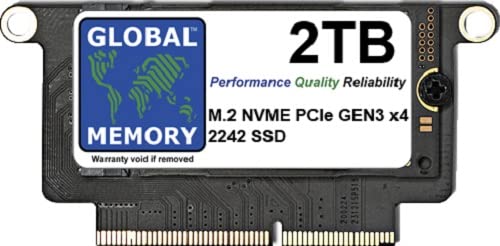 Disque SSD M.2 PCIe NVMe 2 To pour MacBook Pro Retina A1708 Non Touch Bar