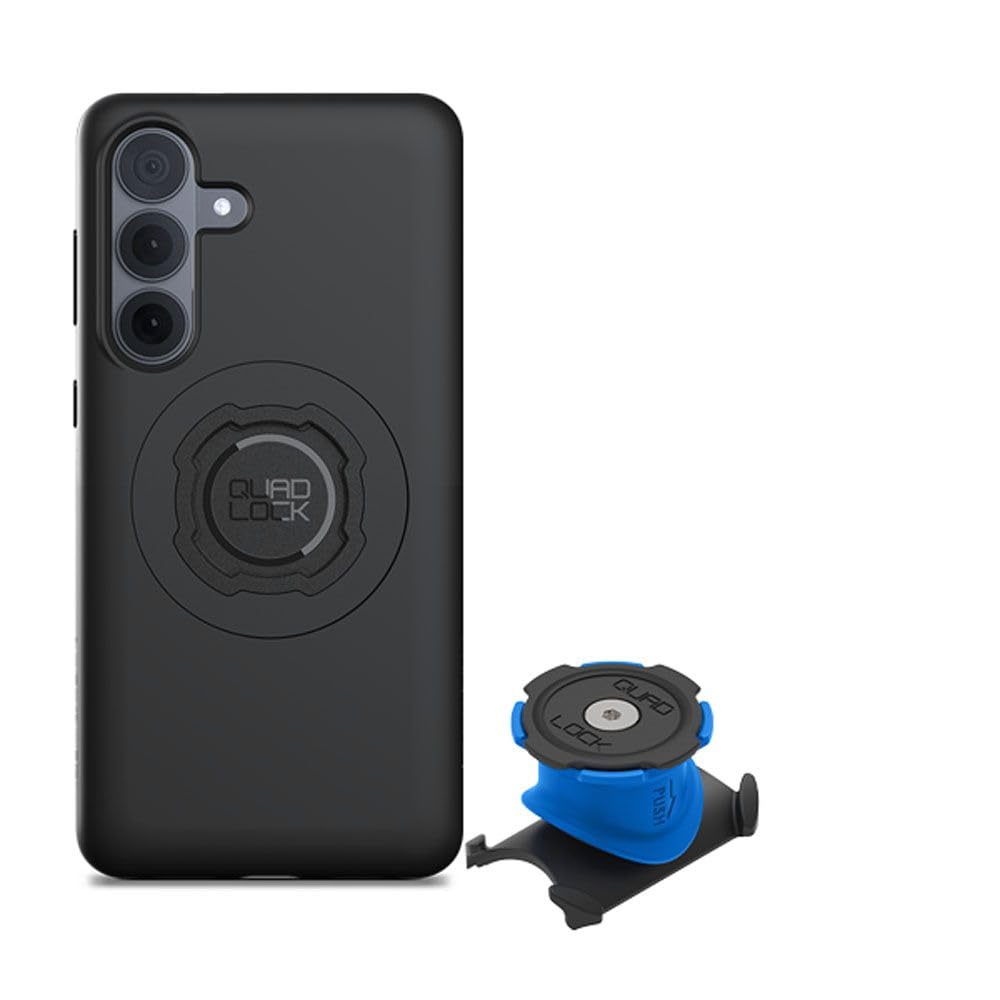 QUAD LOCK Soporte de Móvil para Bicicleta en Potencia/Manillar con Funda mag para Galaxy S26+