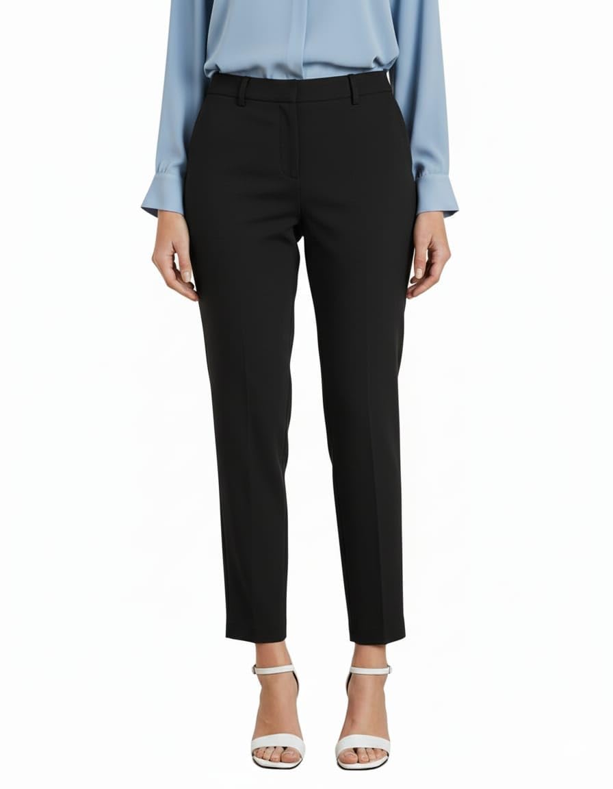 Women High Waist Stretchable Formal Pant for Business & Office Use-picture-52