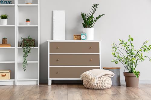 Papel pintado autoadhesivo para cubrir muebles dañados sin reformas 3