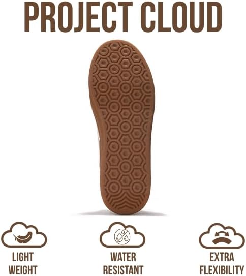 Project Cloud Platform Sneakers for Women Footwear - Memory Foam Insole Womens Shoes, Lightweight and Non-Slip Sole Lace Up Fashion Sneakers for Women 2026 (Volley) - Image 5