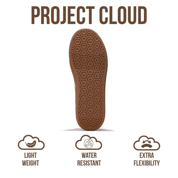 Project Cloud Platform Sneakers for Women Footwear - Memory Foam Insole Womens Shoes, Lightweight and Non-Slip Sole Lace Up Fashion Sneakers (Dodge)4