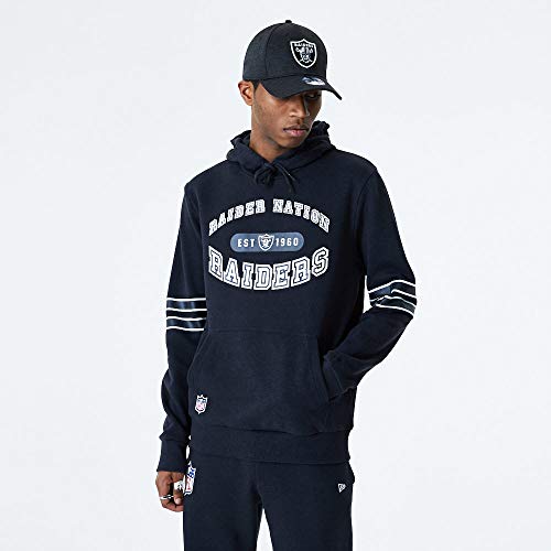 New Era Sudadera con capucha de la NFL las Vegas Raiders Wordmark...