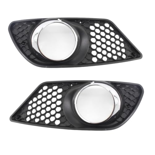 Calandre de phare antibrouillard ABS premium pour Classe C W204 AMG 2008-2010