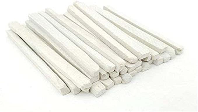 Iram Slate Pencils Eat Edible | Slate Pencils Natural Stone | White Pencil  Chalk | Premium Quality | Stationary (30), 153045