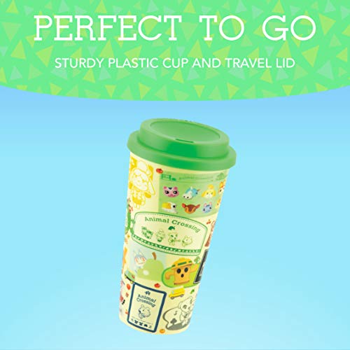 Paladone Pp7723Nn Animal Crossing Travel Mug Officially Licensed Merchandise, Plastic, Multicolour,350 Ml #TOP1