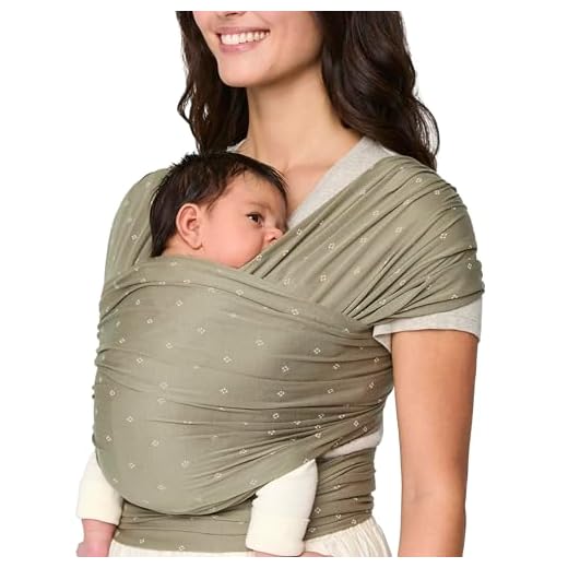 Ergobaby Sustainable Knit Baby Carrier Wrap