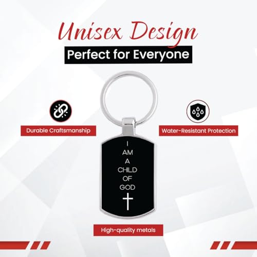 Image of Stylish Metal Keychains with Permanent Glossy Print - Inspirational Quotes & Spiritual Designs - Perfect Key chains for loved ones, Personal Use, Gifts & Return Gifts