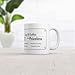 Crazy Dog T-Shirts Funny Coffee Mug – Gamer Inventory Value Cup – Novelty Sarcastic Gift for Coffee Lovers Nerds and Gamers – White Ceramic 11oz – Dishwasher and Microwave Safe