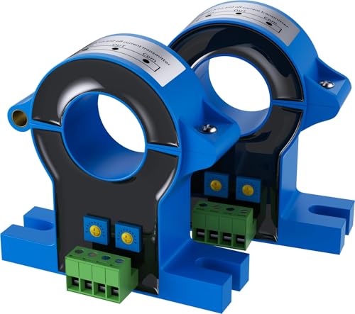 Transmisor de corriente de efecto Hall AC DC 0-1000A Salida 0-10 V Hebilla abierta 20 mm 38 mm Transductor de corriente de núcleo dividido 1 unidades (DC 0-500A INPUT_HOLE SIZE 25MM_0-10 V OUTPUT)