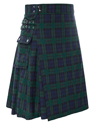 Traditional Highland Tartan Utility Kilt Scottish Mens Kilt XL