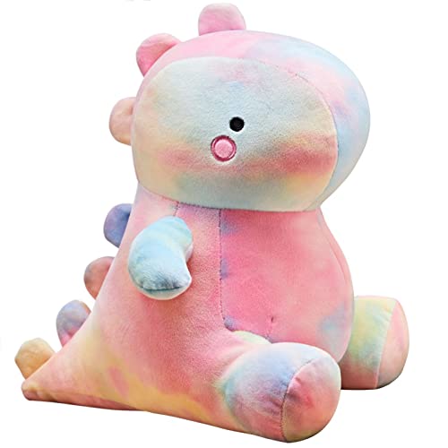 Image of VHYHCY Cute Dinosaur Plush Toys, Fat Dinosaur Stuffed Animals Toys Dolls, Soft Plush Stuffed Animal Dino Plushie, Birthday Gifts for Kids Girls Boys Colorful 12 inch