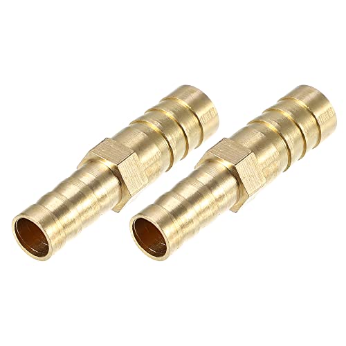 Image of X AUTOHAUX 10mm-8mm Straight Shaped Hose Barb Straight Barbed Tube Pipe