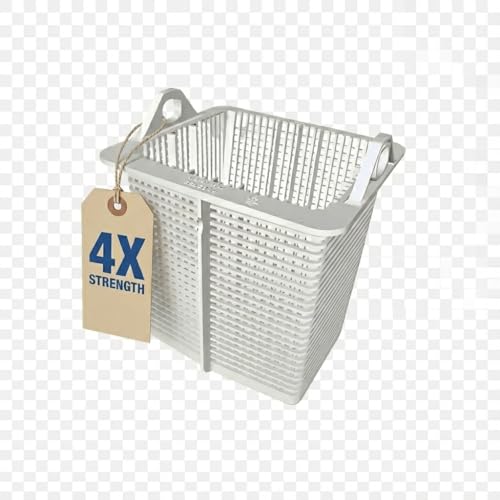 EZ POOLS Reinforced-Duty Pump Basket – 4X Stronger Mold Than OEM, Fits Hayward Super Pump (SPX1600M)