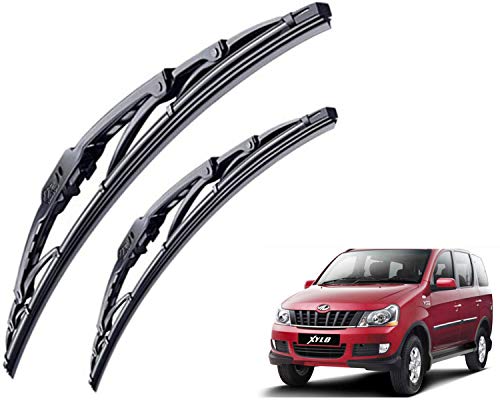 Image of WolkomHome High Performance OE Car Wiper Blade Replacement set of 2 Pc Right 24 inch Left 20 inch for Mahindra Xylo