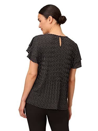 Image of Adrianna Papell Women's Ruffle Mock Neck Tank