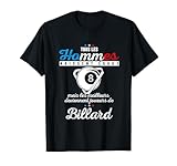 Célébrez l'anniversaire d'un père, d'un grand-père, d'un frère ou d'un fils passionné de billard et avec humour , parfait comme cadeau. Il incarne l'esprit du joueur de billard avec un design illustrant boule et le drapeau france pour hommes jouent billard