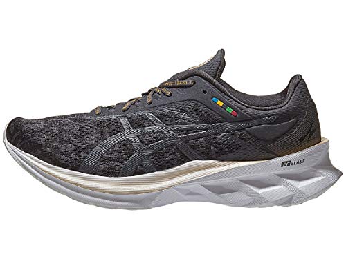 ASICS Men's Novablast Running Shoe, Black/Graphite Grey - 15