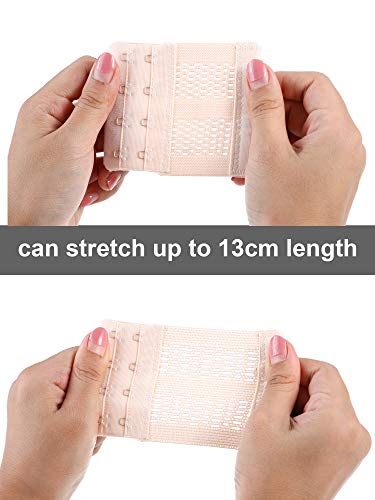 Boao 24 Pieces Bra Strap Clips For Back Bra Strap Holders Bra Accessory Adjustable Bra Extenders Bra Connector Clip Non Slip Bra Clips Bra Extenders For Women And Girls, 2 Hook 3 Hook 4 Hook #TOP5