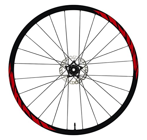 Felgenaufkleber Für Fahrrad – 27,5 Zoll, Orange, 2 Cm Breit, Wasserdicht & UV-beständig
