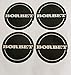 Produktbild Borbet 4 Stück 60mm Aufkleber Emblem für Felgen Nabendeckel Radkappen