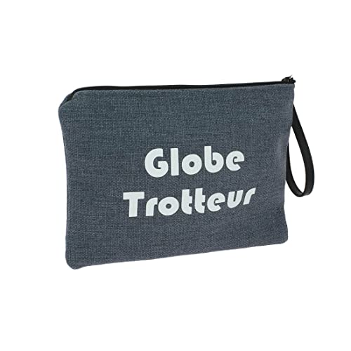 Trousse de toilette en tissu Emmanuel Création bleu pour homme - 2