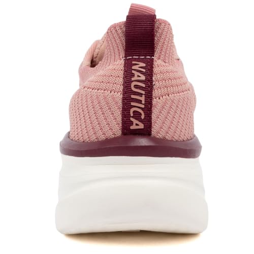 Nautica Women's Fashion Sneaker Lace-Up Running Shoe Casual Max Cushioning Walking Tennis Sneaker3