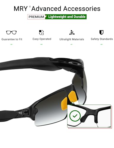 Image of Mryok Replacement Nose Piece Nose Pads for Oakley Half Jacket /Flak 2.0 /Half Jacket 2.0 /Flack Jacket Sunglass - Options