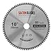 Price comparison product image TCT25080TMB Saxton TCT Circular Steel Aluminium Copper Metal Saw Blade 250mm x 80T for Bosch Makita Dewalt Evolution Fits 255mm Saws