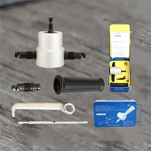 Couteau à tôle électrique pour couper le métal sans effort avec votre perceuse double tête