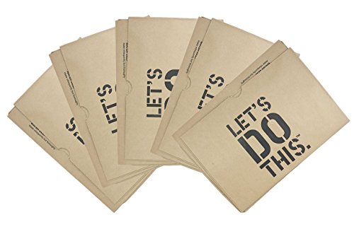 Image of The Home Depot 49022 Heavy Duty Brown Paper Lawn and Refuse Bags for Home and Garden, 30 gal (Pack of 5)