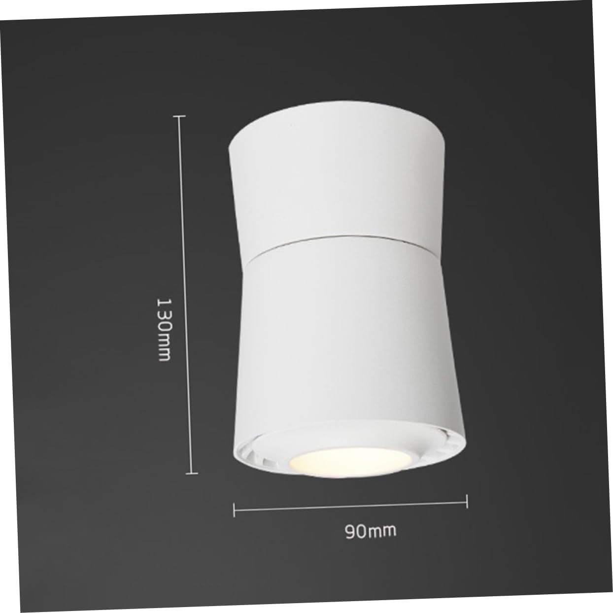 Vaguelly 3w Led Adjustable Ceiling Downlight Warm White Spotlight for Indoor Decorative Lighting Easy Installation for Home Hotel and Shop Displays