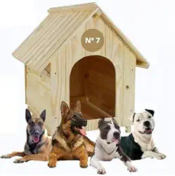 Casa Casinha Grande de Madeira Para Cachorro Porte Grande Labrador Akita Husky