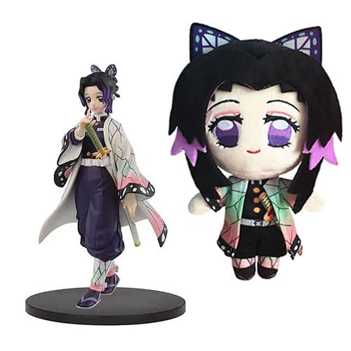 Disfraz Shinobu Shuaiyin Kochou Shinobu Figura 16cm - Figura De Acción De Pvc Demon Slayer Figura Modelo De Estatua De Kimetsu No Yaiba Muneca Linda Decoracion De Escritorio Coleccion De Personajes De