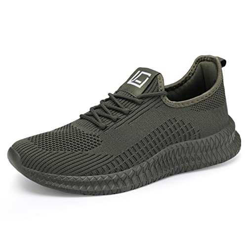 Image of Men's Running Shoes Ultra Lightweight Breathable Comfortable Walking Shoes Casual Fashion Sneakers Mesh Workout Shoes