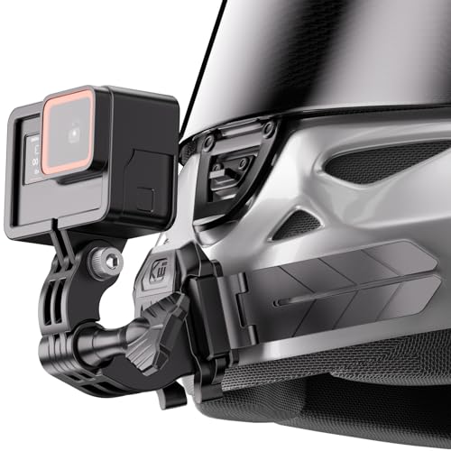 Kewig Universal Motorcycle Helmet Chin Camera Mount Quick-Release Design